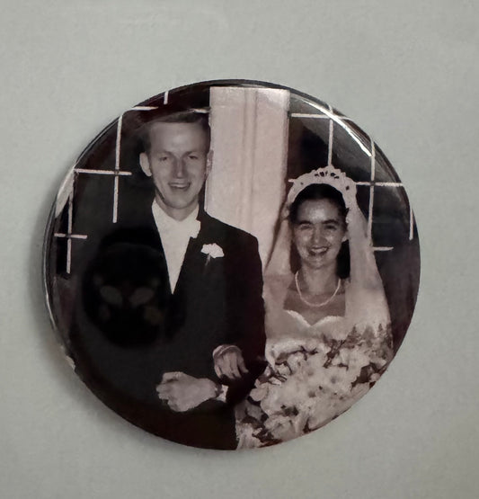 2.25" Round Photo Magnet (Single)